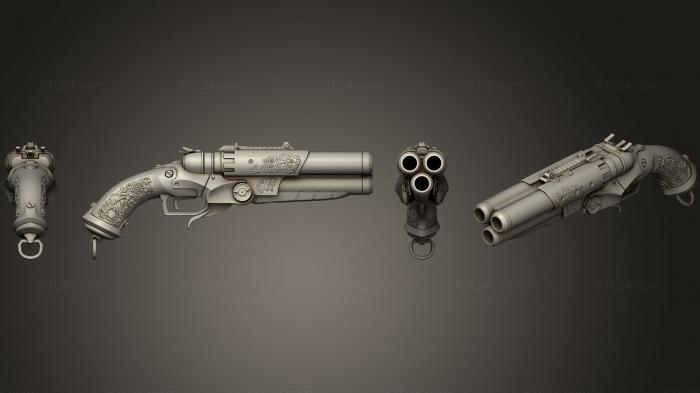 Weapon (The Jolly shutgun, WPN_0197) 3D models for cnc